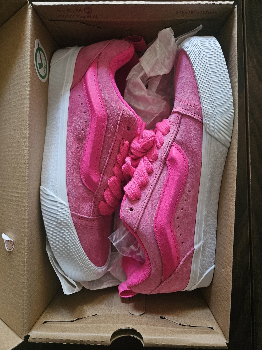 Vans Pink Suede Old Skool Sneakers